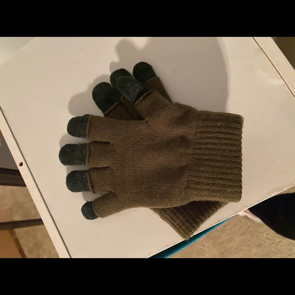 Olive Green gloves